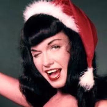 Porn actress Bettie Page