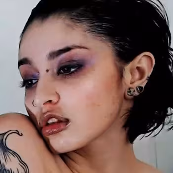 Porn actress Nina Chrome